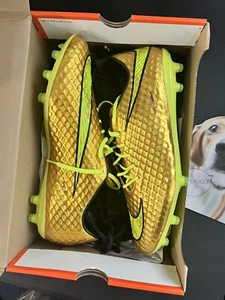 Nike Hypervenom Phantom 1 Gold Neymar Jr Size US 13 Brand New DS Rare!!!!!!! - Picture 1 of 13