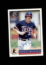 Trey McCoy Tulsa Drillers 1993-1994 Fleer Excel authentic autographed card