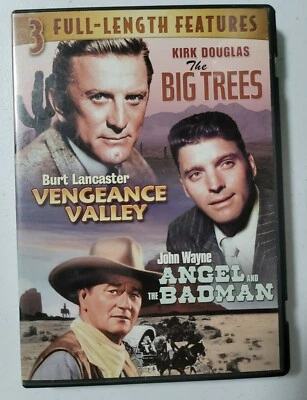 The Big Trees / Vengeance Valley / Angel and The Badman (DVD) - Image 1 of 3