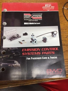 Vintage 2001 Borg Warner Fuel systems  Emission controls Catalog - Picture 1 of 4