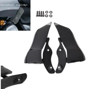 Deflectores de aire de ala lateral de carenado ajustable para Harley Road Glide 2015-2023 - Imagen 1 de 11