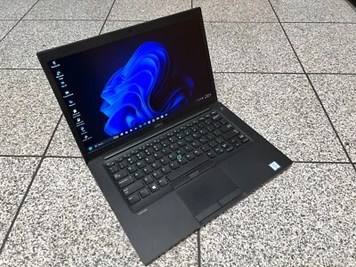 Dell laptop Latitude 7480 14" i7 2.60GHz 16GB 256GB SSD Win 11 Pro WIFI Cam - Image 1 of 4