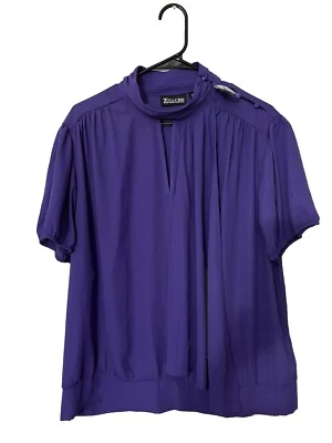 NY&C Beautiful Purple Dressy Top size XXLT - Image 1 of 4