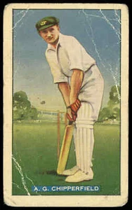 Hoadley Chocolates - 'Test Cricketers' (1938) - A.G. Chipperfield (New South ... - Picture 1 of 2