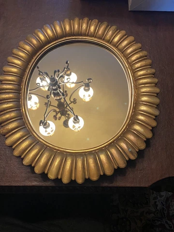 Vintage Syroco mirror/Vanity Tray Cover