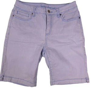 Santana Jeans Womens Light Blue Denim Shorts Size 8 Cotton Blend - Picture 1 of 9