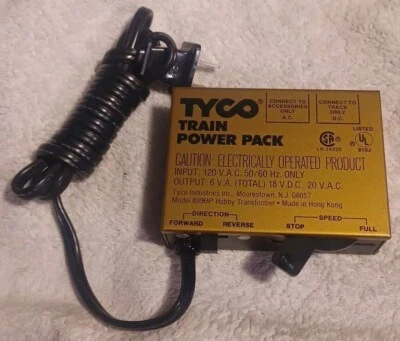 Tyco HO Train Electric Power Pack. No. 899BP - Image 1 of 3