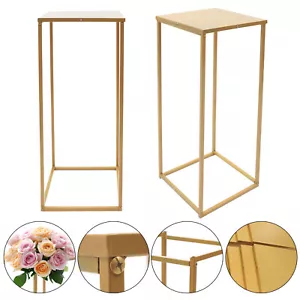 10x Metall Kunst geometrische Säule Part Hochzeit Blumenständer Rack Vase Stand - Bild 1 von 12