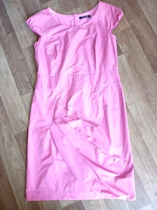 NEW BETTY BARCLAY DRESS SIZE 16. SKIRT GATHERED AT ONE SIDE. 41" LONG - Picture 1 of 14