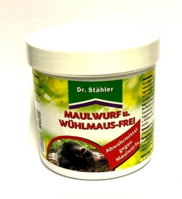 Dr. Stähler Maulwurf- und Wühlmausfrei Abwehrmittel gegen Maulwurf Wühlmaus - Bild 1 von 3