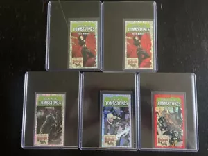 Fleer Ultra Midnight Sons - Crepe nella lapide (4 personaggi - 5 carte in totale) - Foto 1 di 6