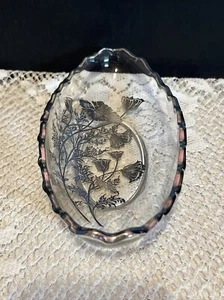 Silver City-Flanders-8 1/2” Oval Relish Dish with scalloped edges - Picture 1 of 8