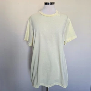George Größe Large (42-44) buttergelbes Kurzarm-T-Shirt Shirt Oberteil neu ohne Etikett - Bild 1 von 12