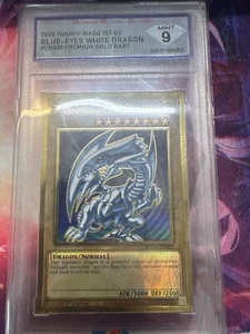 Yugioh DGS 9 Blue-Eyes White Dragon MAGO-EN001 1st Edition Maximum Gold Mint - Picture 1 of 2