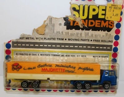 MAJORETTE 367 BERNARD SEMI CANVASS TOP. 1:100 VINTAGE. Factory sealed - Image 1 of 2