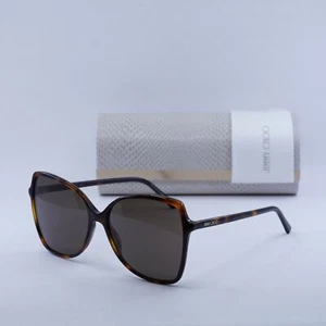 New JIMMY CHOO FEDE/S 0086 70 Havana/Brown 59-16-145 Sunglasses - Picture 1 of 6