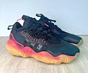 Adidas Zapatos Trae Young 3 Negro Ártico Noche Naranja Baloncesto Hombres Niños Talla 6 - Imagen 1 de 10