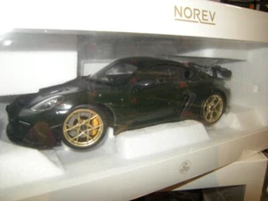 1:18 Norev Porsche Cayman GT4 RS 2023 Weissach Pack Brewstergreen/verde en embalaje original - Imagen 1 de 1