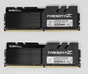 G.Skill Trident Z 32 GB (2x16GB) F4-4000C19D-32GTZKK DDR4-4000 RAM (#27217) - Bild 1 von 2