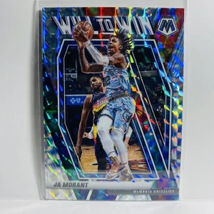 2020-21 Panini NBA Mosaic Will to Win Silver Prizm Ja Morant Memphis Grizzlies - Bild 1 von 2