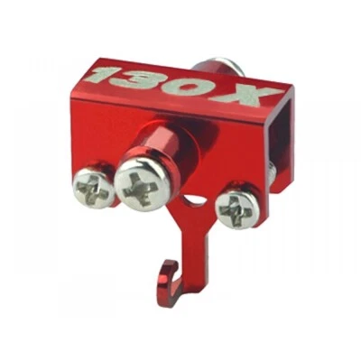 Microheli Aluminum Tail Boom Support Mount (RED) - BLADE 130X - Image 1 of 3