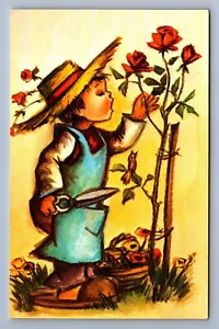 Postcard Vtg Alfred Mainzer Little Folks Paintings Children 644 - Picture 1 of 2
