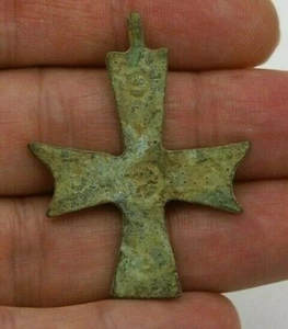 ANCIENT BYZANTINE ROMAN CROSS ROMAN ANTIQUE BYZANTINE PERIOD #3 - Picture 1 of 7