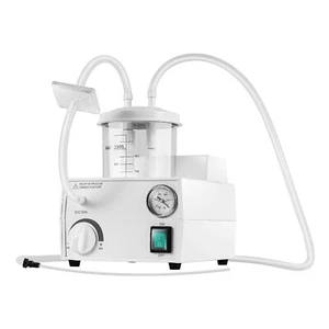 Portable Dental Phlegm Suction Unit Emergency Medical Vacuum Aspirator Machine - Picture 1 of 16