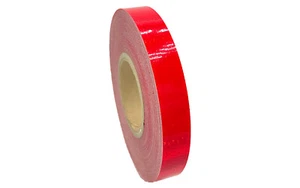 1" Rot Hochintensives Reflektierendes Band HÜFTE Typ 4 Oralite Nikkalite Prismatic - Bild 1 von 10