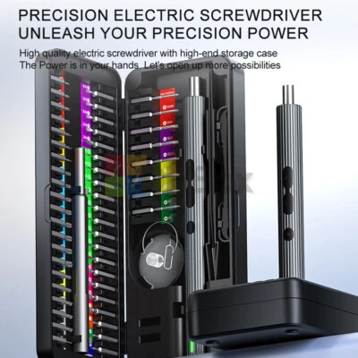 Electric Screwdriver 58-IN-1 Cordless Mini Power Precision Screwdriver Set DIY - Image 1 of 4
