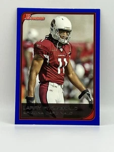 Larry Fitzgerald 2006 Bowman fútbol americano frontera azul Arizona Cardinals/500  - Imagen 1 de 2