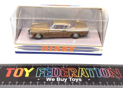 Matchbox DY026/B The Dinky Collection 1958 STUDEBAKER GOLDEN HAWK Gold - Image 1 of 4
