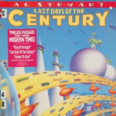 AL STEWART Last Days Of Century Vinyl LP *SEALED* Hype Sticker - Image 1 of 3