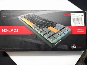 CHERRY MX-LP 2.1 Low Profile Compact Wireless Mechanical RGB Gaming Keyboard - Picture 1 of 5