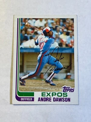 Andre Dawson 1982 Topps #540 Montreal Expos - Image 1 of 2
