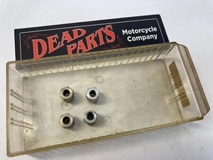 Harley NOS Aermacchi 45637-72P handlebar mounting nut Quantity 4 - Picture 1 of 2