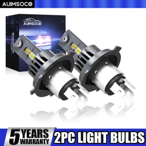 For Hyundai Elantra 1999-2000 2x 9003 H4 LED Headlights High Low Beam Bulbs A++ - Picture 1 of 14