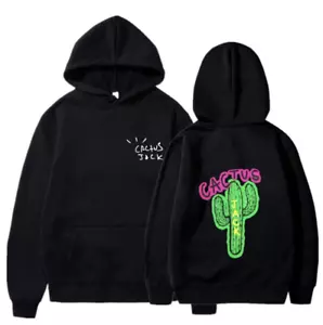 TRAVIS SCOTT HOODIE, astro world, cactus jack, OVERSIZED - Picture 1 of 4
