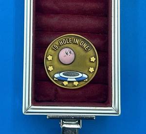 Kirby Ball animation color relief medal coin Japanese - Picture 1 of 2