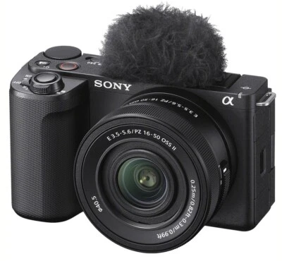 Sony ZV-E10 II Mirrorless Digital Camera in BLACK + 16-50 OSS II Lens  (UK) BNIB - Image 1 of 4