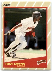 1989 FLEER SUPERSTARS TONY GWYNN SAN DIEGO PADRES #21