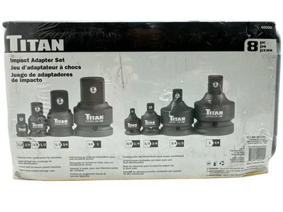 Titan 40000 8 Piece Impact Adapter Set New - Image 1 of 4