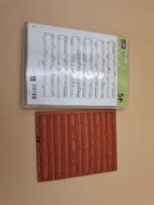 Stampin' Up!  SHEET MUSIC Stamp Set with Sizzix MUSIC E.F. ***NEW*** #405 - Picture 1 of 3