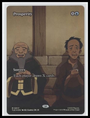 Prosperity Avatar Borderless Foil | Avatar TCG MTG UB | NM - Image 1 of 2