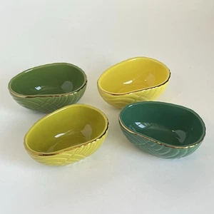 Tabitha Brown Target Stoneware Avocado Dip Bowls Set of 4 - Picture 1 of 9