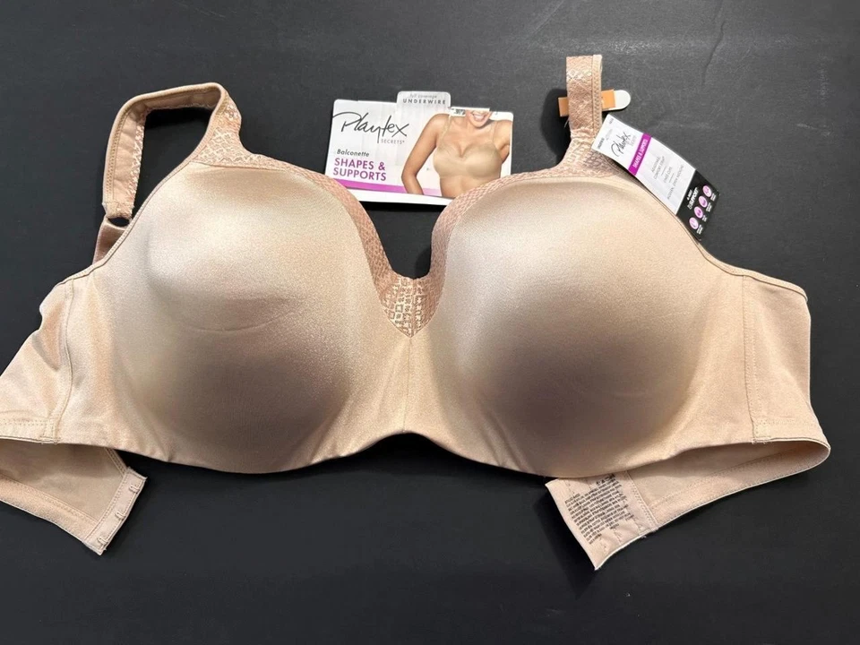 Sujetador Playtex Soporte Forma Talla 38ddd Beige Nuevo 4823 Almohadilla con Aros Foto 1 de 1