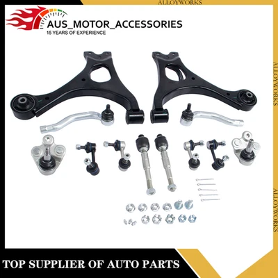 ALLOYWORKS Control Arm Ball Joint Sway Bar Tie Rod Kit For 2006-2011 Honda Civic - Image 1 of 4