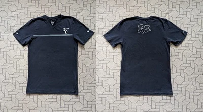● CAMISETA TENIS NIKE RF FEDERER 2011 CON LOGO AUTÓGRAFO TALLA HOMBRE ADULTO XS ● Foto 1 de 4