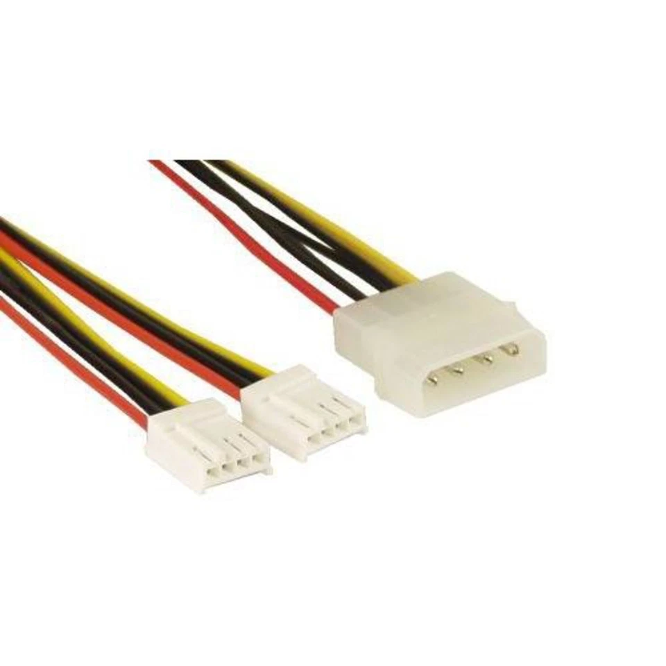 InLine Y Kabel Strom Versorgung Floppy an IDE Strom - Bild 1 von 1