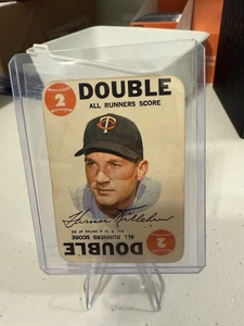 1968 Topps Baseball Harmon Killebrew Double - Minnesota Twins Legend #2 - Bild 1 von 2
